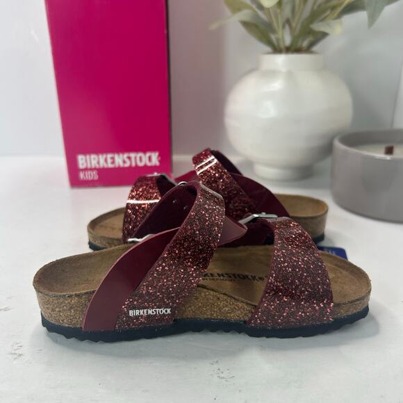 Birkenstock Salina Sandal Cosmic Sparcle Port Mix Kid's 8/EU 26 NWB Narrow Fit - Picture 6 of 10